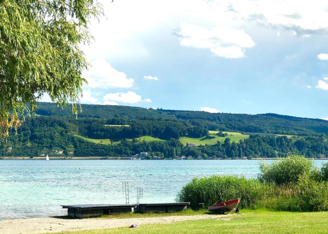 Ferienwohnung Seesprung Am Bodensee Gaienhofen  Exteriör bild